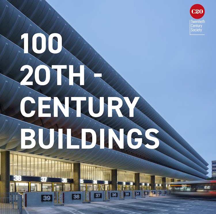 Cover image for 100 20th-Century Buildings, isbn: 9781849948692
