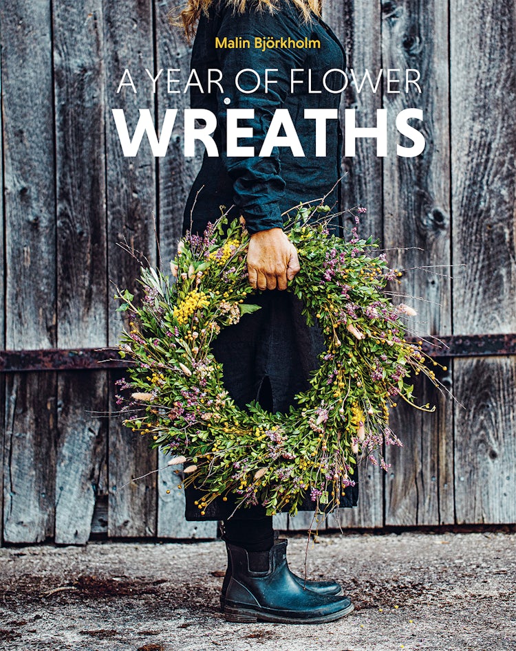 Cover image for A Year of Flower Wreaths, isbn: 9781849949200