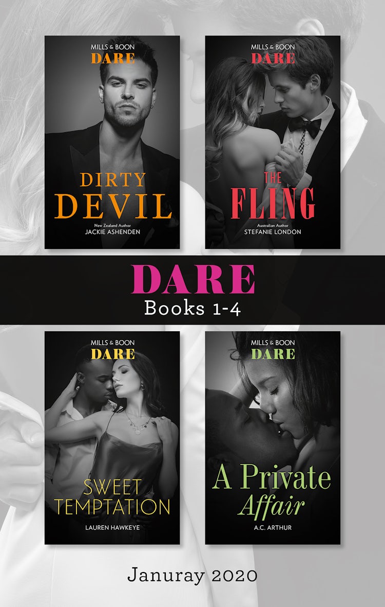 Cover image for Dare Box Set Jan 2020/Dirty Devil/The Fling/Sweet Temptation/A Private Affair, isbn: 9781867200130