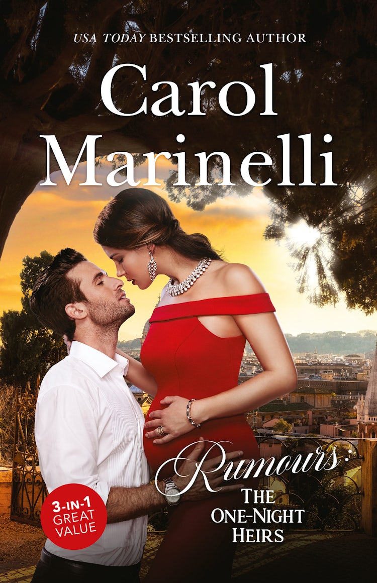 Cover image for Rumours: The One Night Heirs/The Innocent's Secret Baby/Bound by the Sultan's Baby/Sicilian's Baby of Shame, isbn: 9781867200598