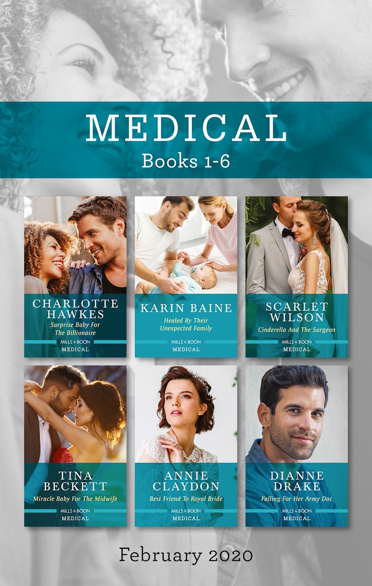 Cover image for Medical Box Set 1-6/Surprise Baby for the Billionaire/Healed by Their Unexpected Family/Cinderella and the Surgeon/Miracle Baby for the Midwif, isbn: 9781867202936