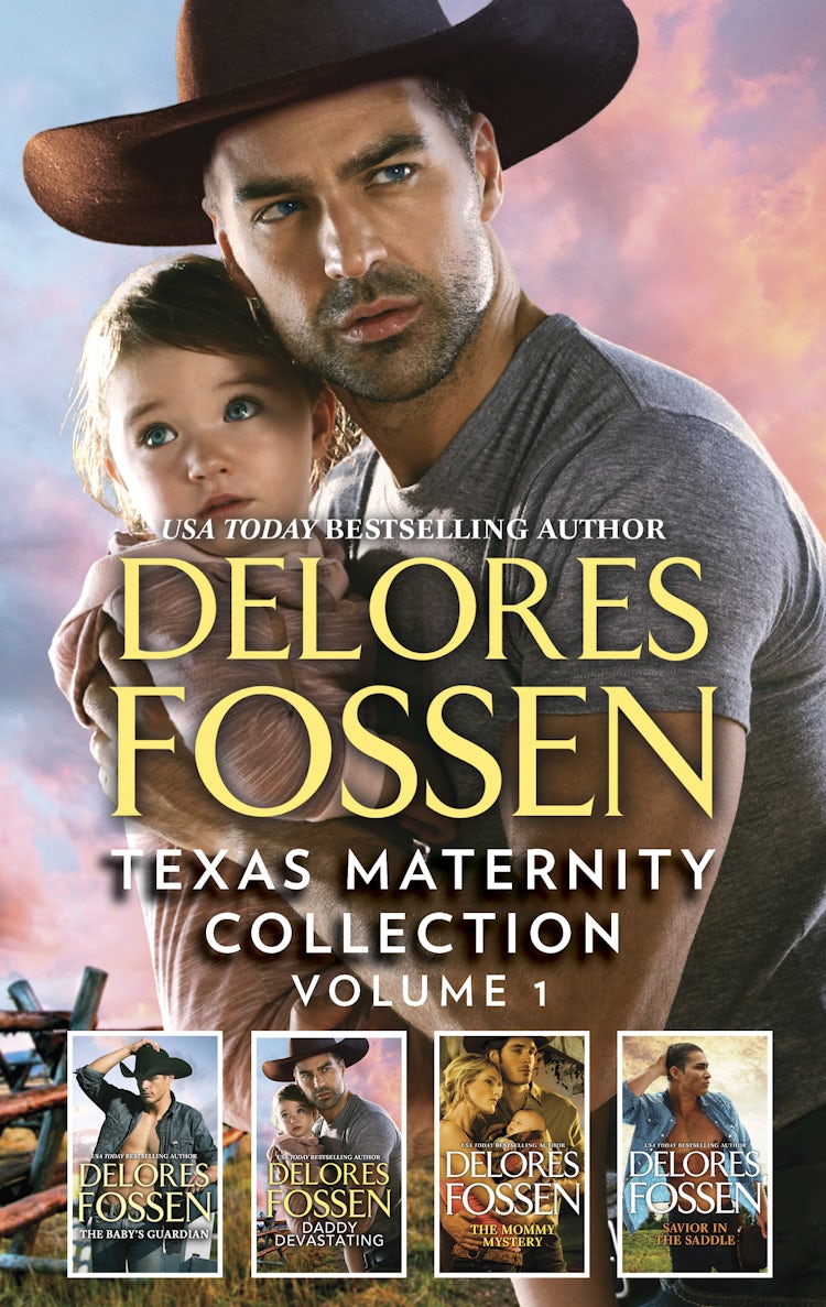 Cover image for Texas Maternity Collection Vol 1/The Baby's Guardian/Daddy Devastating/The Mommy Mystery/Savior in the Saddle, isbn: 9781867207283
