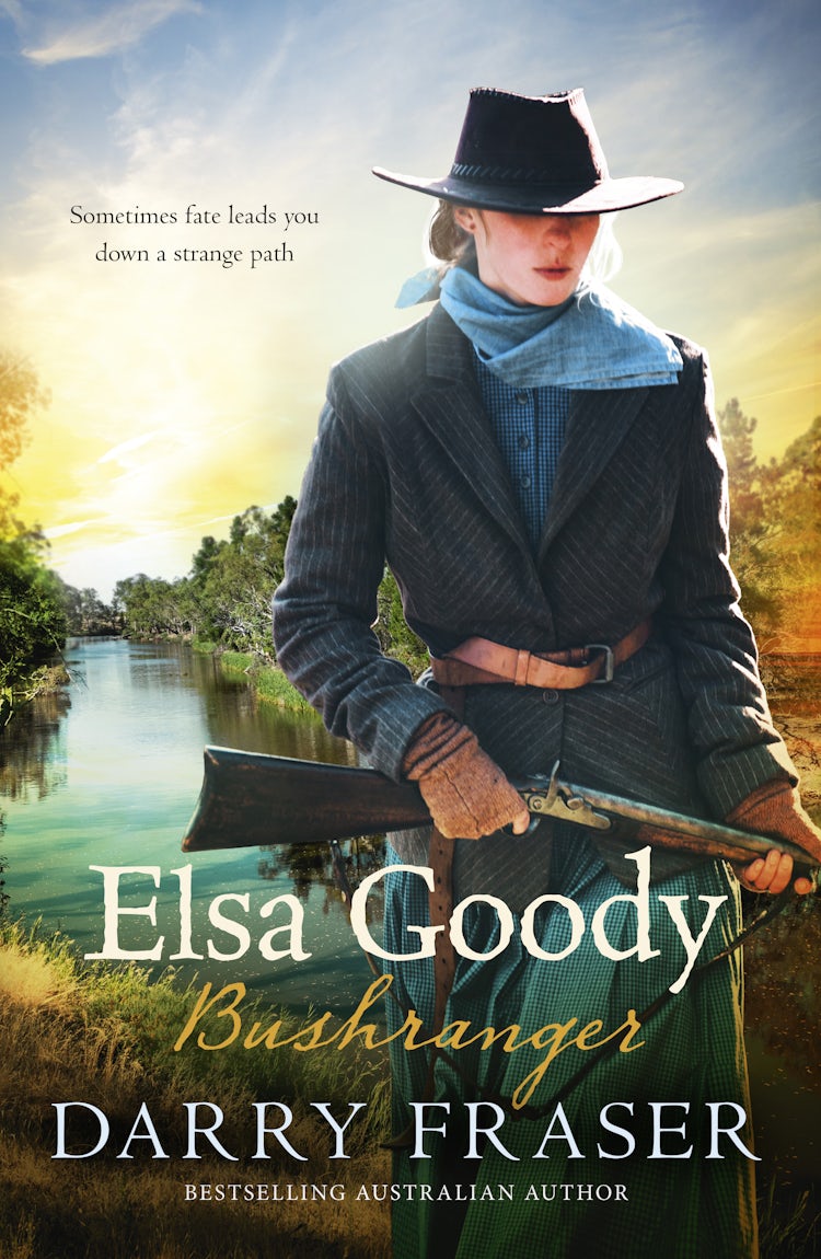 Cover image for Elsa Goody, Bushranger: Thrilling, action-packed historical adventure story about a woman on a treasure hunt from a bestselling Australian author., isbn: 9781867208075