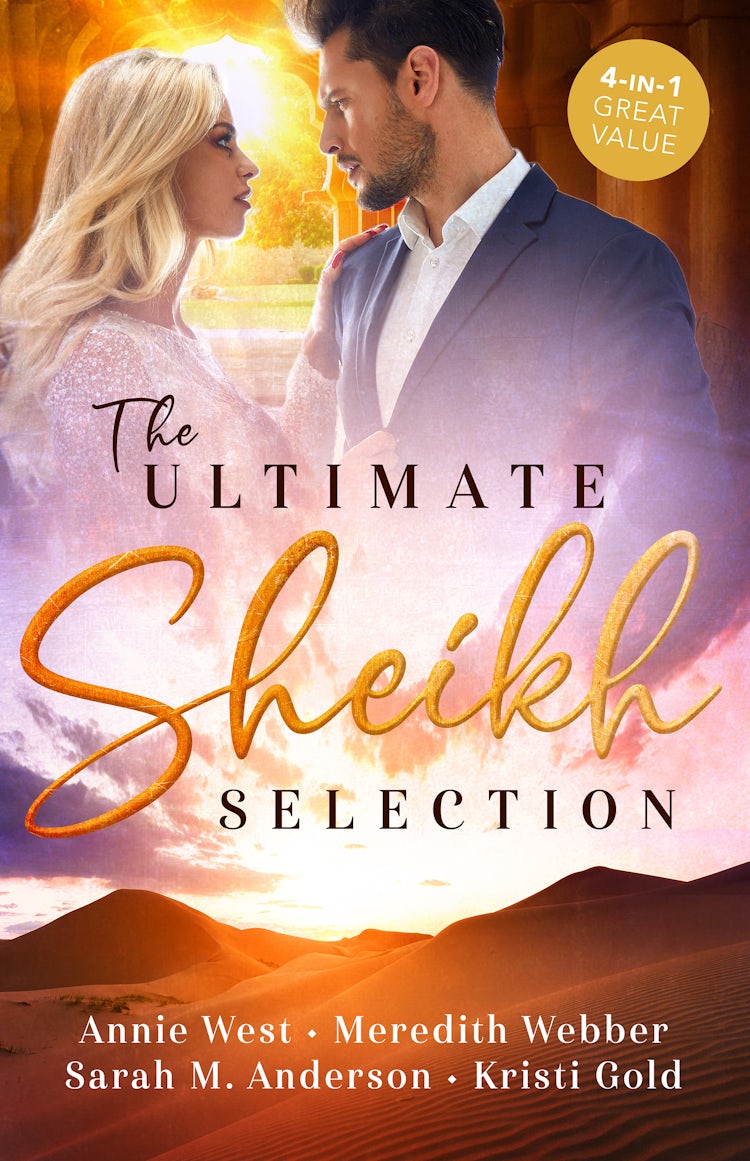 Cover image for The Ultimate Sheikh Selection/Defying her Desert Duty/A Sheikh to Capture Her Heart/A Surprise for the Sheikh/The Sheikh's Secret Heir, isbn: 9781867209614