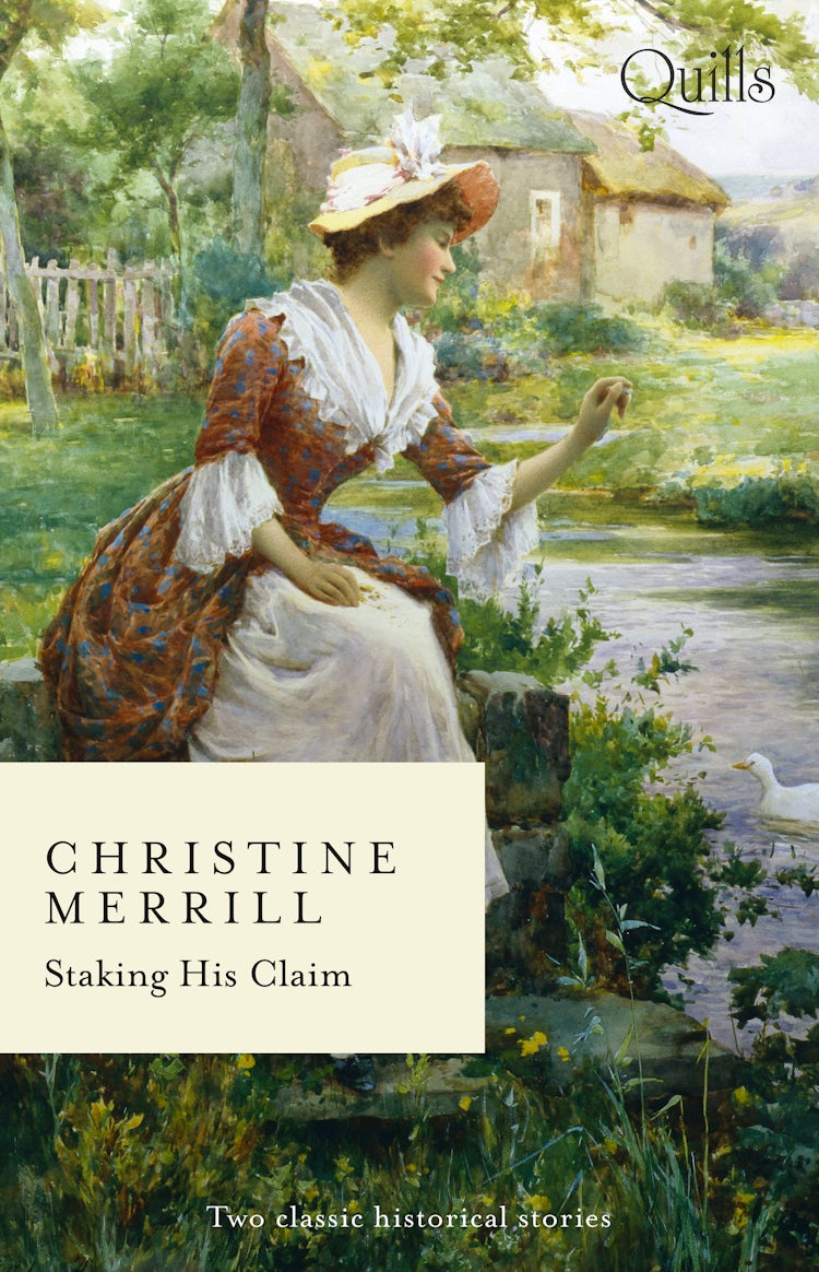 Cover image for Quills - Staking His Claim/The Secrets of Wiscombe Chase/The Wedding Game, isbn: 9781867211358