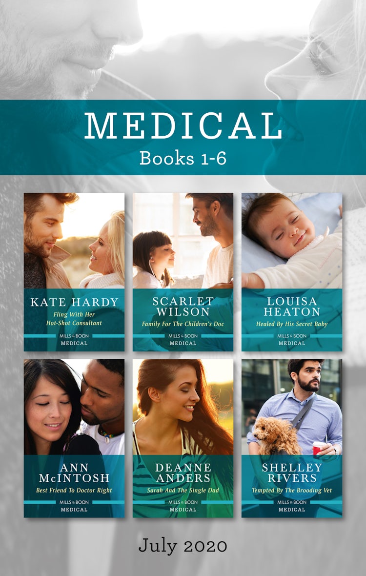 Cover image for Medical Box Set 1-6 July 2020/Fling with Her Hot-Shot Consultant/Family for the Children's Doc/Healed by His Secret Baby/Best Friend to Doctor R, isbn: 9781867212935