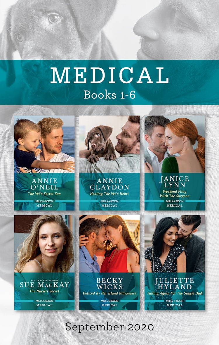 Cover image for Medical Box Set 1-6 Sept 2020/The Vet's Secret Son/Healing the Vet's Heart/Weekend Fling with the Surgeon/The Nurse's Secret/Enticed by Her I, isbn: 9781867216506