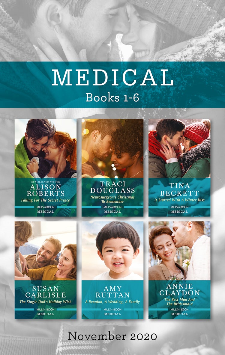 Cover image for Medical Box Set 1-6 Nov 2020/Falling for the Secret Prince/Neurosurgeon's Christmas to Remember/It Started with a Winter Kis, isbn: 9781867220848