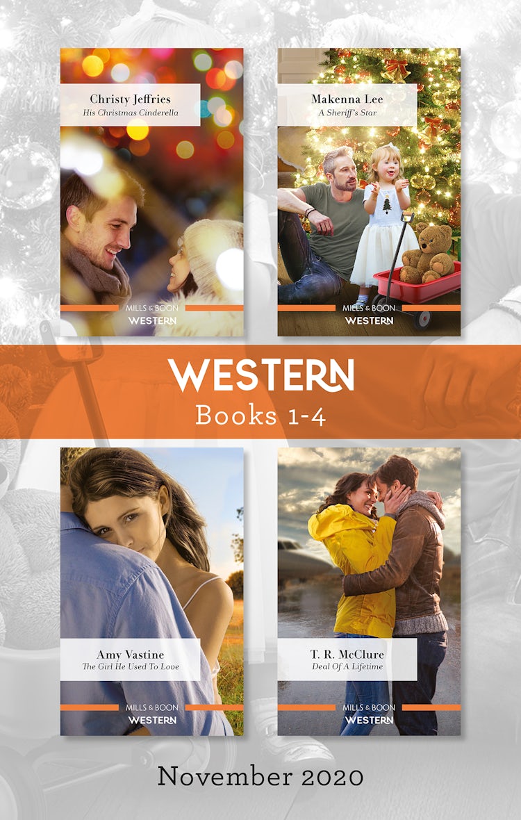 Cover image for Western Box Set 1-4 Nov 2020/His Christmas Cinderella/A Sheriff's Star/The Girl He Used to Love/Deal of a Lifetime, isbn: 9781867221272