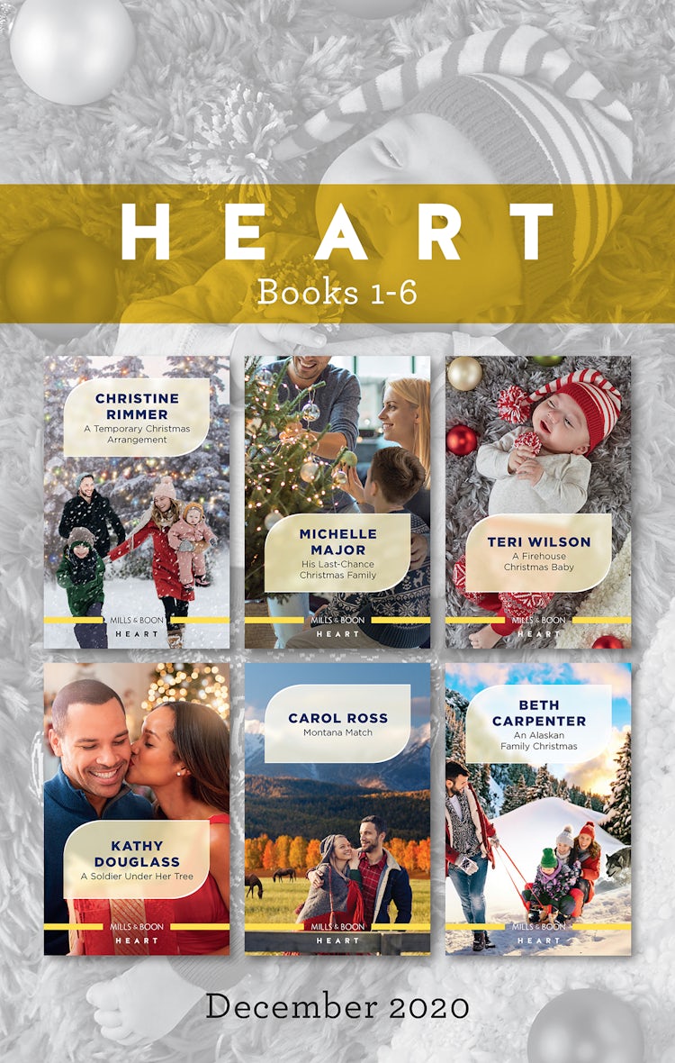 Cover image for Heart Box Set 1-6 Dec 2020/A Temporary Christmas Arrangement/His Last-Chance Christmas Family/A Firehouse Christmas Baby/A Soldier Under, isbn: 9781867222118