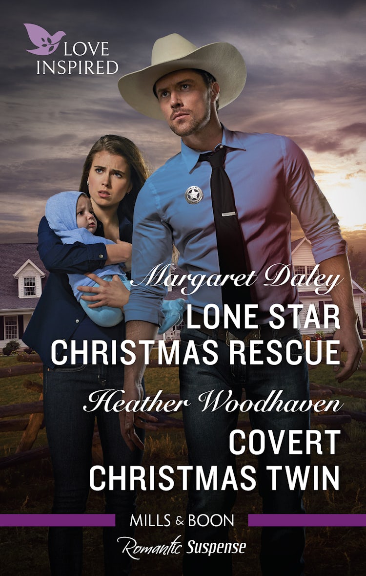 Cover image for Lone Star Christmas Rescue/Covert Christmas Twin, isbn: 9781867222170