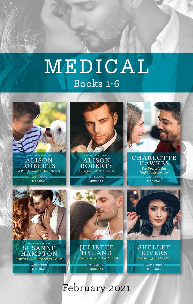 Cover image for Medical Box Set Feb 2021/A Pup to Rescue Their Hearts/A Surgeon with a Secret/The Doctor's One Night to Remember/Reunited with Her Secret Princ, isbn: 9781867226727