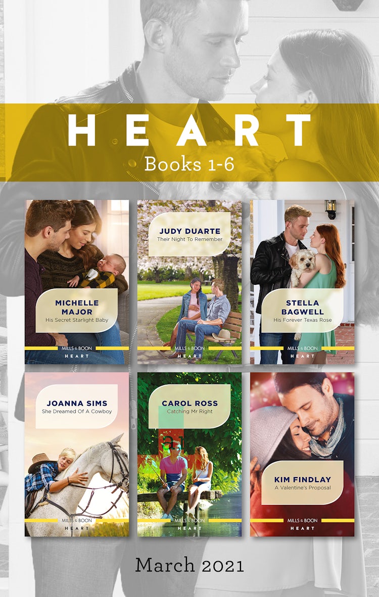 Cover image for Heart Box Set Mar 2021/His Secret Starlight Baby/Their Night to Remember/His Forever Texas Rose/She Dreamed of a Cowboy/Catching Mr Righ, isbn: 9781867228400