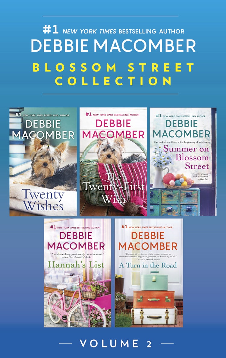 Cover image for Blossom Street Collection Volume 2/Twenty Wishes/The Twenty-First Wish/Summer on Blossom Street/A Turn in the Road/Hannah's List, isbn: 9781867230762