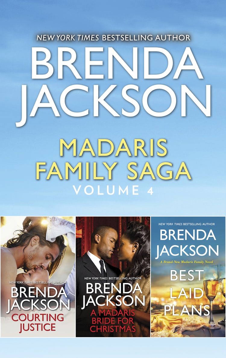 Cover image for Madaris Family Saga Volume 4/Courting Justice/A Madaris Bride for Christmas/Best Laid Plans, isbn: 9781867231790