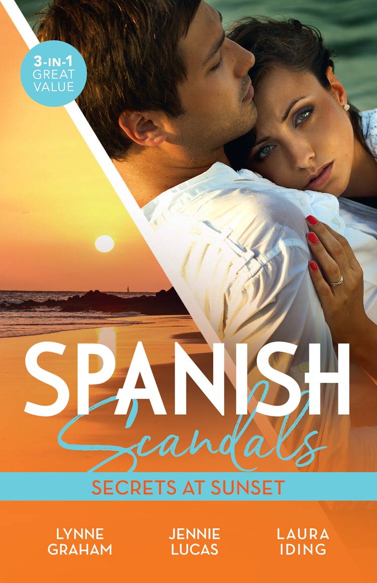 Cover image for Spanish Scandals: Secrets At Sunset/The Spanish Billionaire's Pregnant Wife/Carrying the Spaniard's Child/Her Little Spanish Secret, isbn: 9781867237884