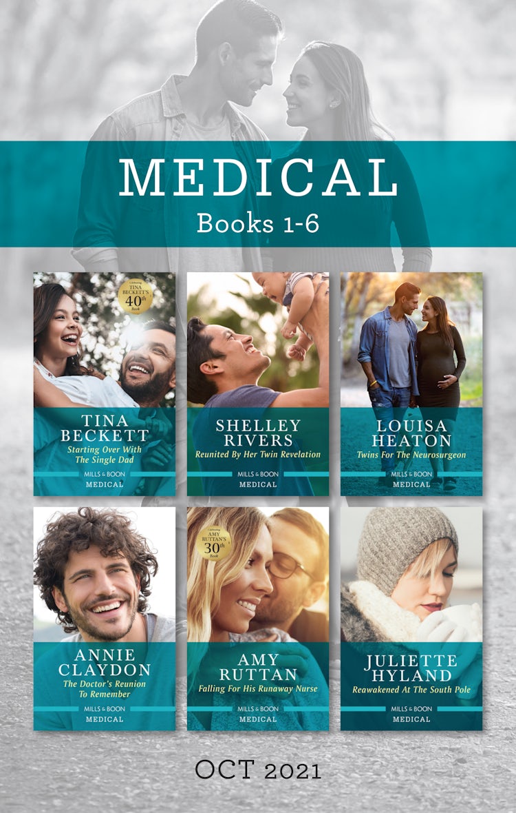 Cover image for Medical Box Set Oct 2021/Starting Over with the Single Dad/Reunited by Her Twin Revelation/Twins for the Neurosurgeon/The Doctor's Reunion to R, isbn: 9781867240747