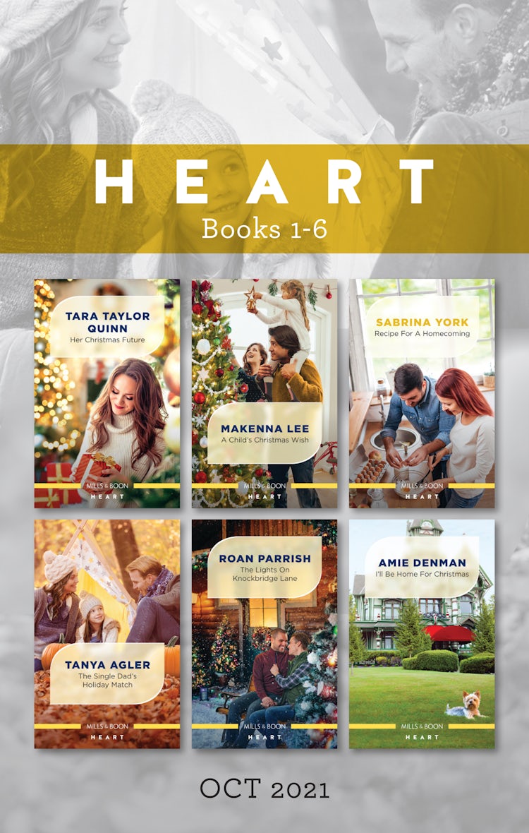 Cover image for Heart Box Set Oct 2021/Her Christmas Future/A Child's Christmas Wish/Recipe for a Homecoming/The Single Dad's Holiday Match, isbn: 9781867240860