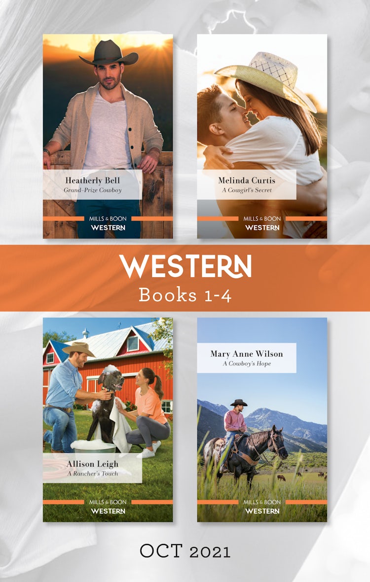 Cover image for Western Box Set Oct 2021/Grand-Prize Cowboy/A Cowgirl's Secret/A Rancher's Touch/A Cowboy's Hope, isbn: 9781867241010