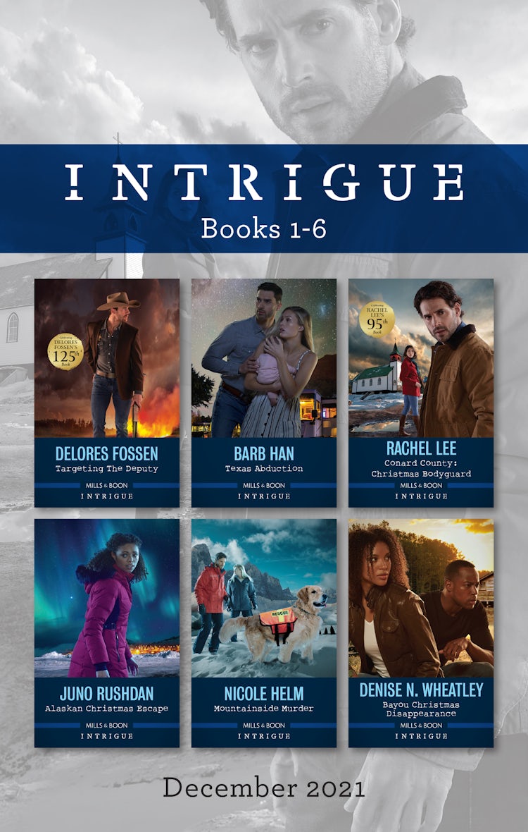 Cover image for Intrigue Box Set Dec 2021/Targeting the Deputy/Texas Abduction/Conard County: Christmas Bodyguard/Alaskan Christmas Escape/Mountainside Murder, isbn: 9781867242710
