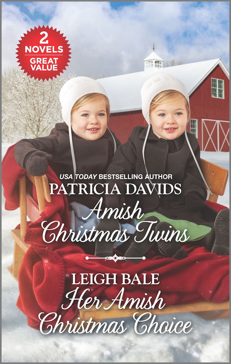 Cover image for Amish Christmas Twins/Her Amish Christmas Choice, isbn: 9781867246824