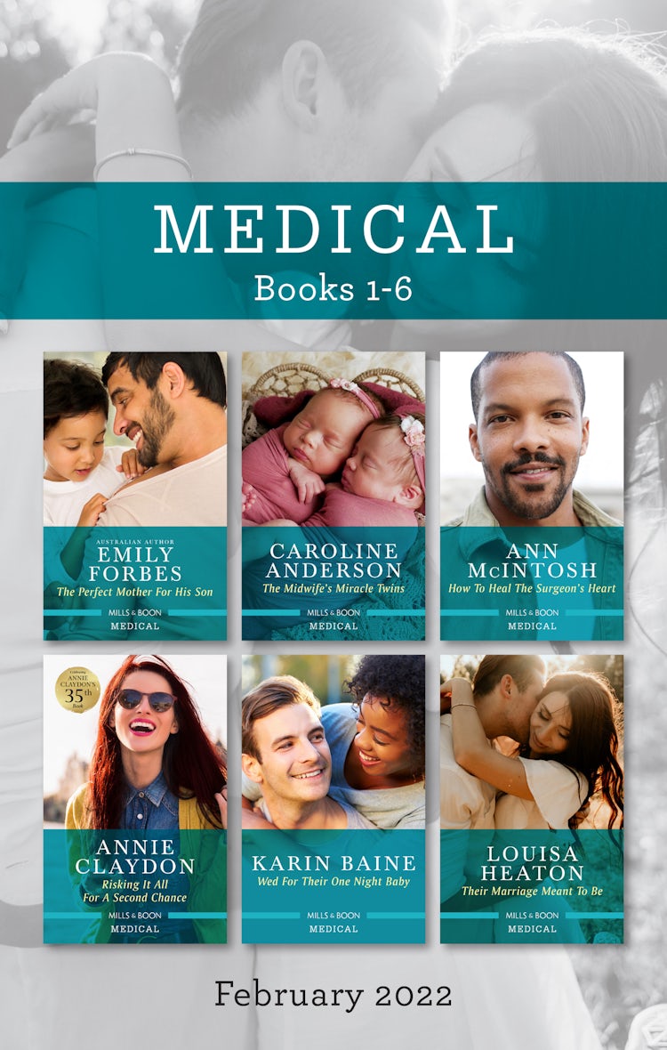 Cover image for Medical Box Set Feb 2022/The Perfect Mother for His Son/The Midwife's Miracle Twins/How to Heal the Surgeon's Heart/Risking It All for a Secon, isbn: 9781867249511
