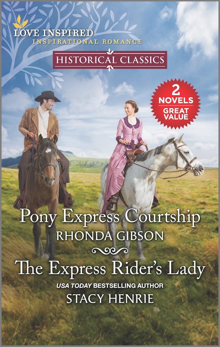 Cover image for Pony Express Courtship/The Express Rider's Lady, isbn: 9781867250241