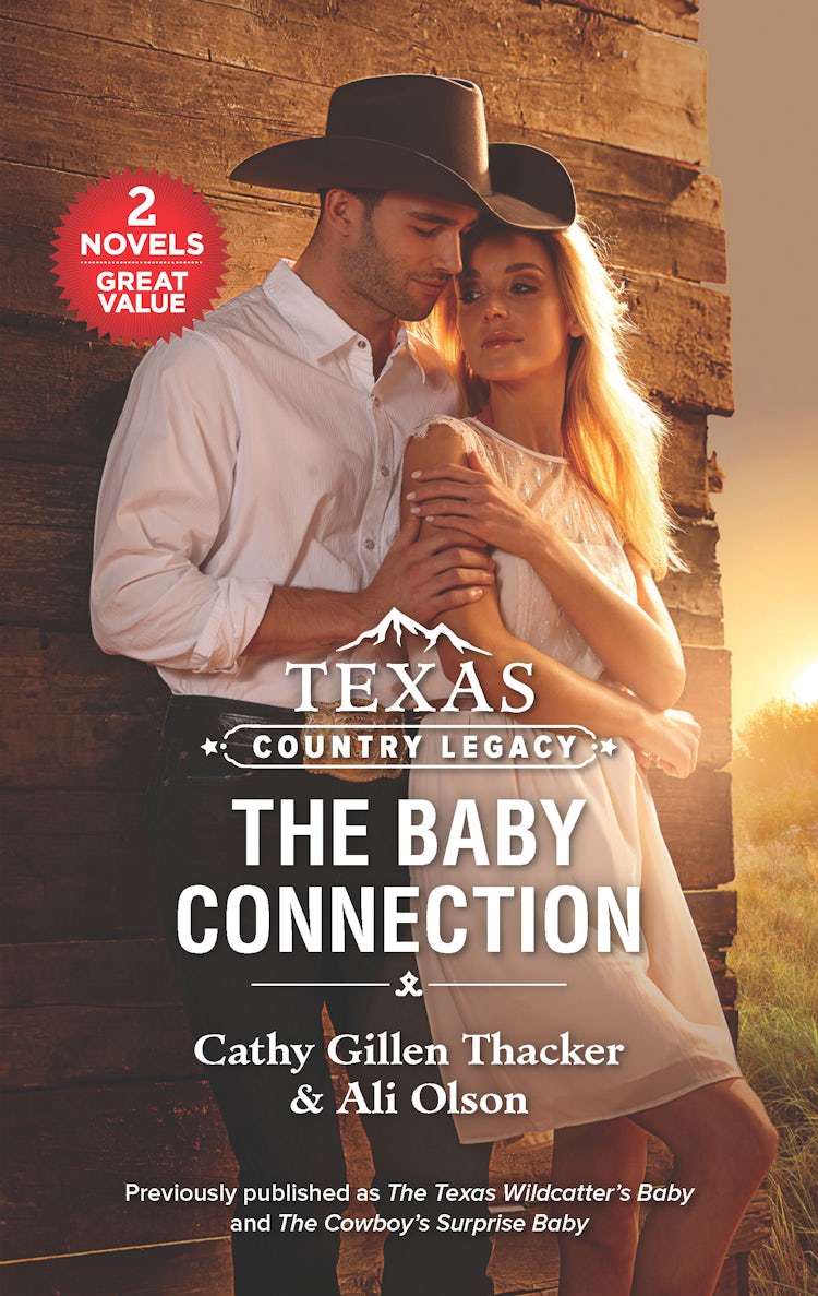 Cover image for Texas Country Legacy: The Baby Connection/The Texas Wildcatter's Baby/The Cowboy's Surprise Baby, isbn: 9781867252160