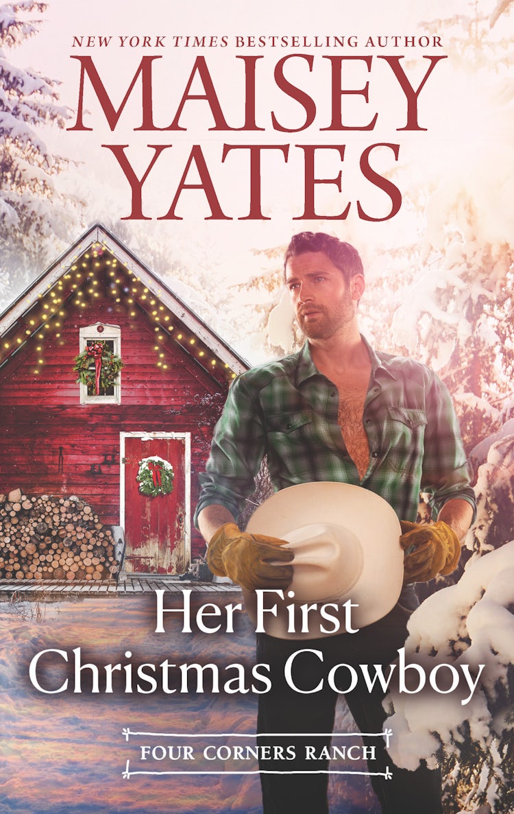Cover image for Her First Christmas Cowboy (A Four Corners Ranch novella), isbn: 9781867252368