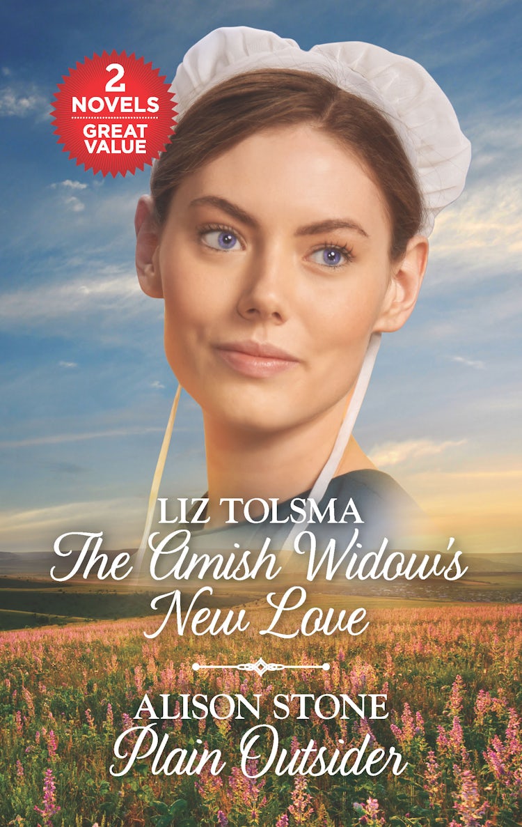 Cover image for The Amish Widow's New Love/Plain Outsider, isbn: 9781867254591