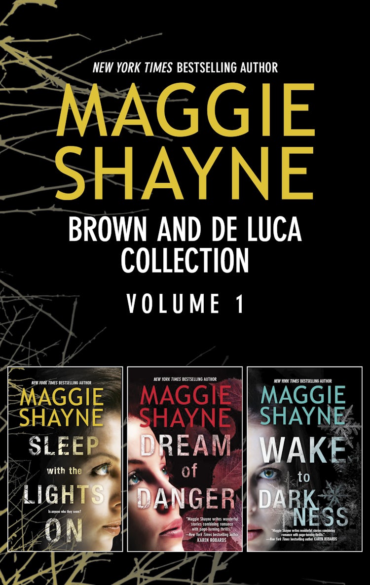 Cover image for Brown and de Luca Collection Volume 1/Sleep With The Lights On/Dream of Danger/Wake To Darkness, isbn: 9781867258261