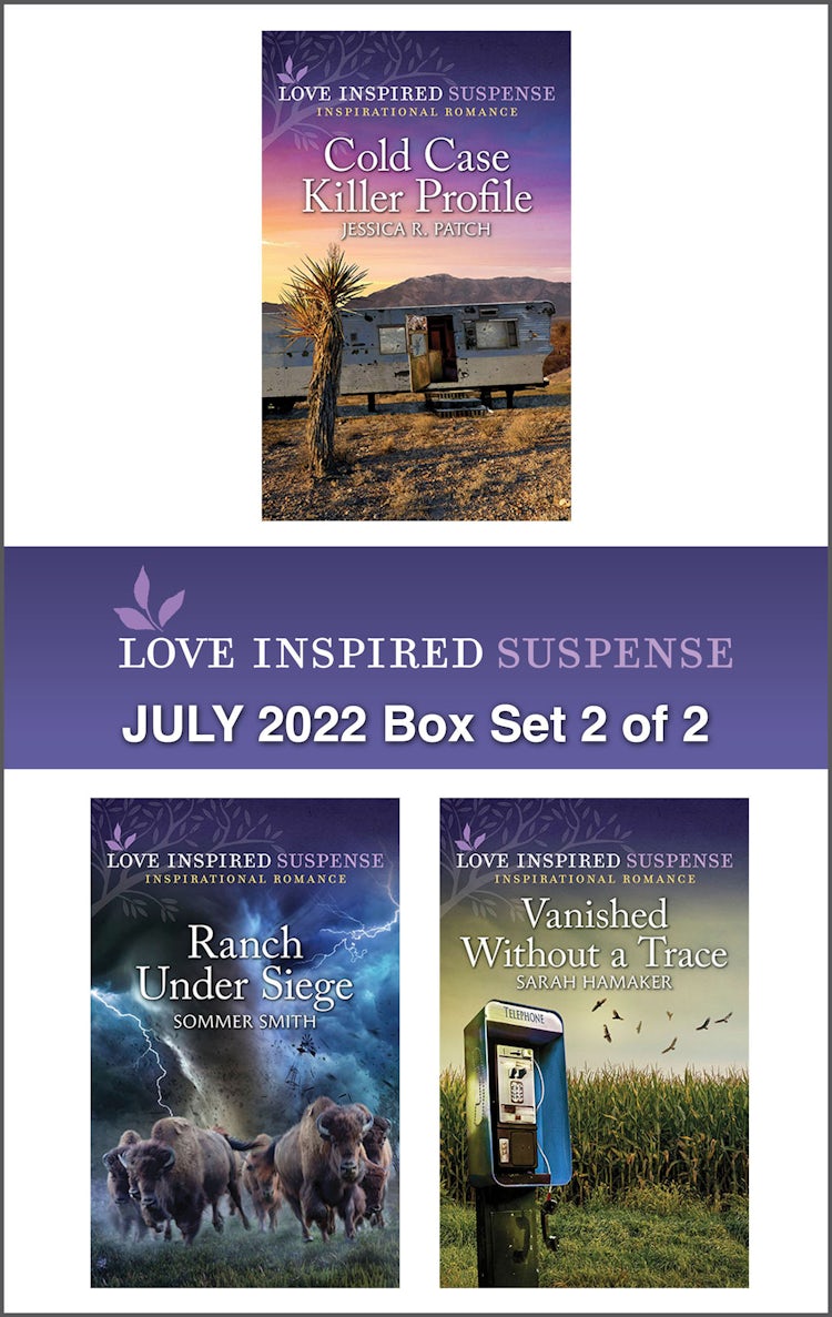 Cover image for Love Inspired Suspense July 2022 - Box Set 2 of 2/Cold Case Killer Profile/Ranch Under Siege/Vanished Without a Trace, isbn: 9781867260530