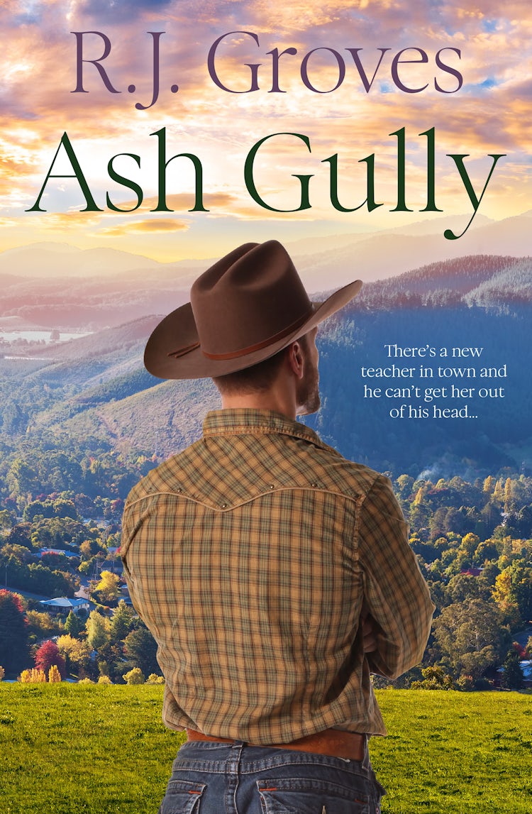 Cover image for Ash Gully: A Pitch-perfect Rural Romance About a Single Dad and New Beginnings, isbn: 9781867261452