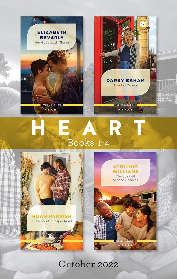 Cover image for Heart Box Set Oct 2022/Her Good-Luck Charm/London Calling/The Rivals of Casper Road/The Spirit of Second Chances, isbn: 9781867267751