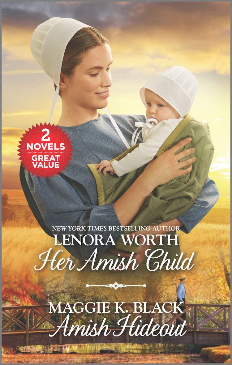 Cover image for Her Amish Child/Amish Hideout, isbn: 9781867269236