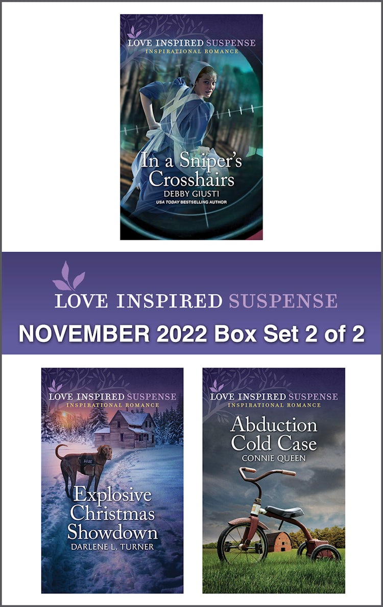 Cover image for Love Inspired Suspense November 2022 - Box Set 2 of 2/In a Sniper's Crosshairs/Explosive Christmas Showdown/Abduction Cold Case, isbn: 9781867269458