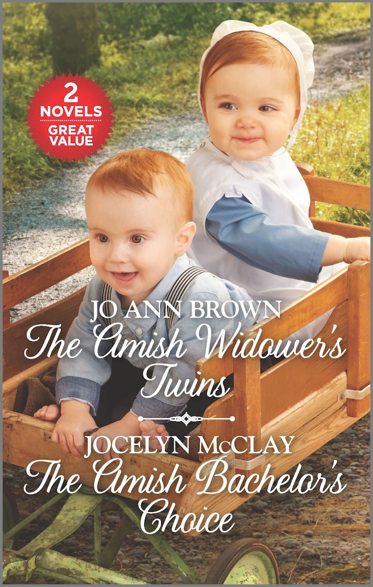 Cover image for The Amish Widower's Twins/The Amish Bachelor's Choice, isbn: 9781867270683