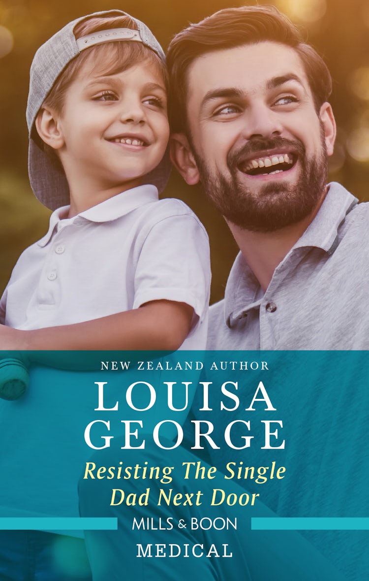 Cover image for Resisting the Single Dad Next Door, isbn: 9781867272915