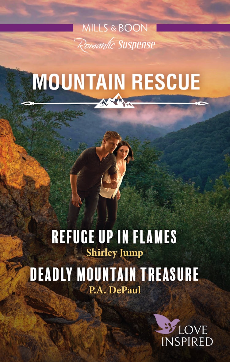 Cover image for Refuge Up in Flames/Deadly Mountain Treasure, isbn: 9781867273172