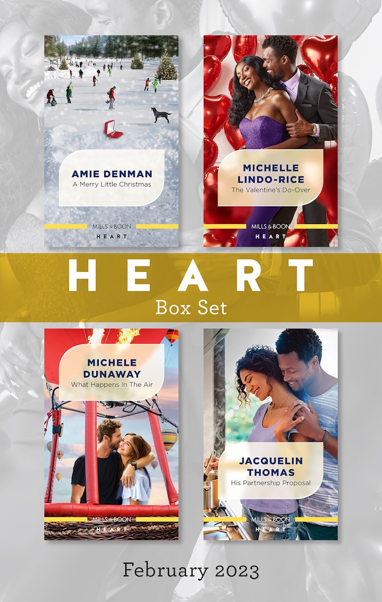 Cover image for Heart Box Set Feb 2023/A Merry Little Christmas/The Valentine's Do-Over/What Happens in the Air/His Partnership Proposal, isbn: 9781867276449