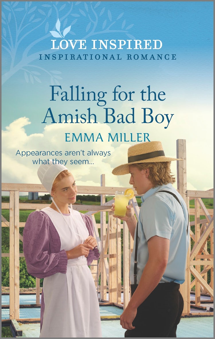 Cover image for Falling for the Amish Bad Boy, isbn: 9781867280873