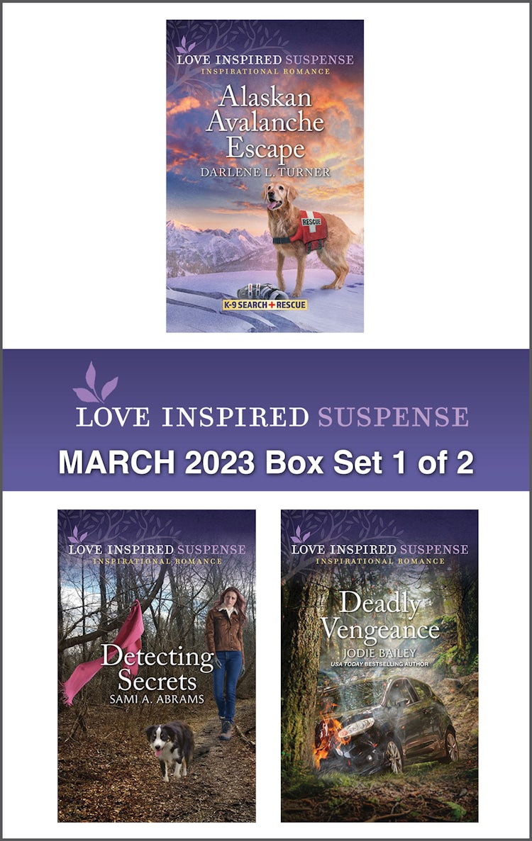 Cover image for Love Inspired Suspense March 2023 - Box Set 1 of 2/Alaskan Avalanche Escape/Detecting Secrets/Deadly Vengeance, isbn: 9781867281016