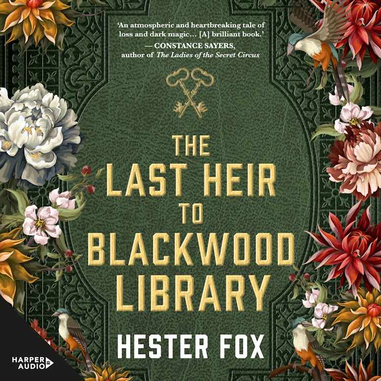 Cover image for The Last Heir to Blackwood Library, isbn: 9781867281528