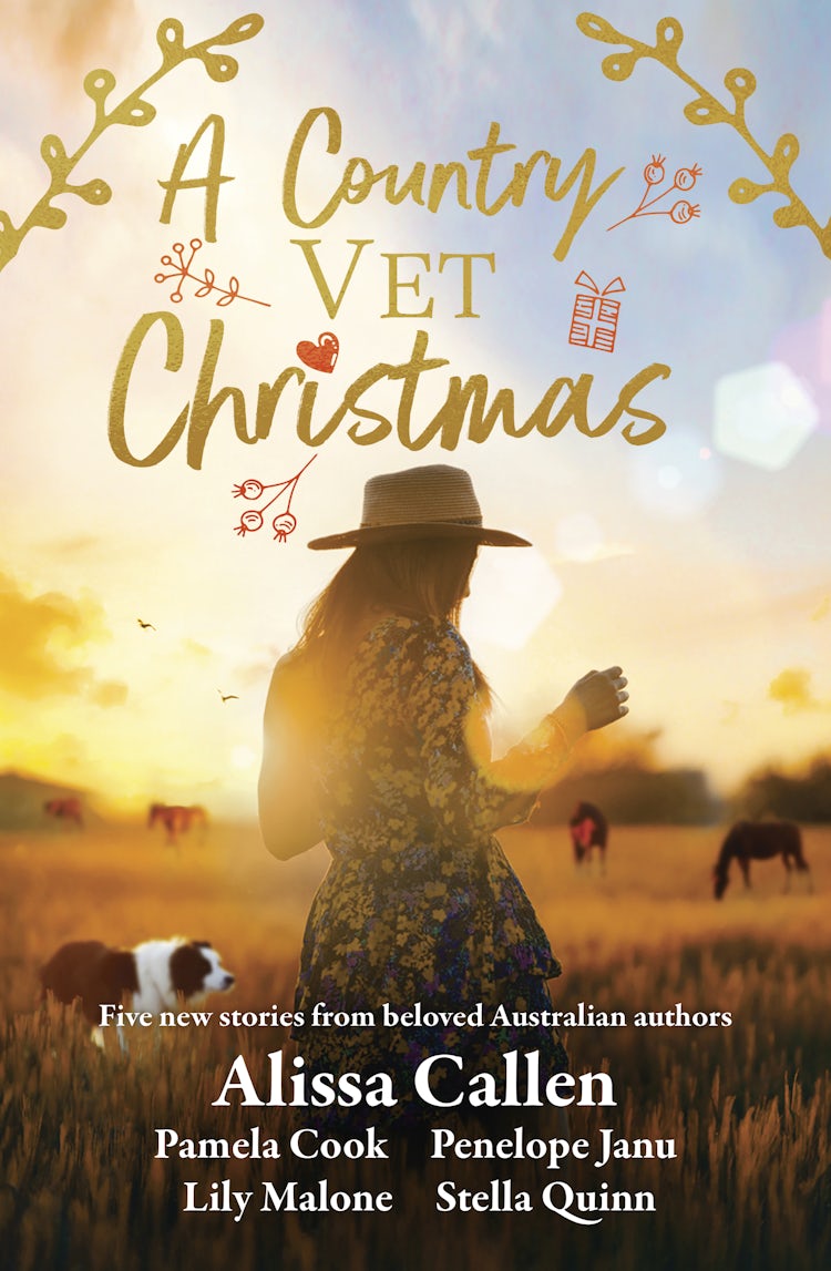 Cover image for A Country Vet Christmas: Five New Stories From Beloved Australian Authors, isbn: 9781867281573