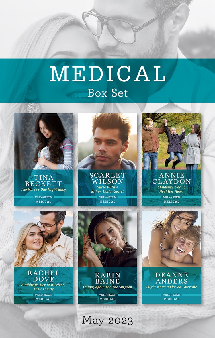 Cover image for Medical Box Set May 2023/The Nurse's One-Night Baby/Nurse with a Billion Dollar Secret/Children's Doc to Heal Her Heart/A Midwife, Her Best Friend, Their Family/Falling Again for the Surgeon/Flight Nu, isbn: 9781867282808