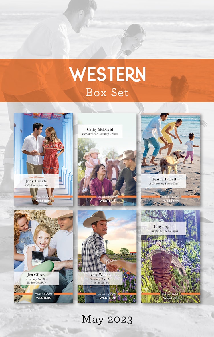 Cover image for Western Box Set May 2023/Self-Made Fortune/Her Surprise Cowboy Groom/A Charming Single Dad/A Family for the Rodeo Cowboy/Starting Over at Trevino Ranch/Caught by the Cowgirl, isbn: 9781867283027