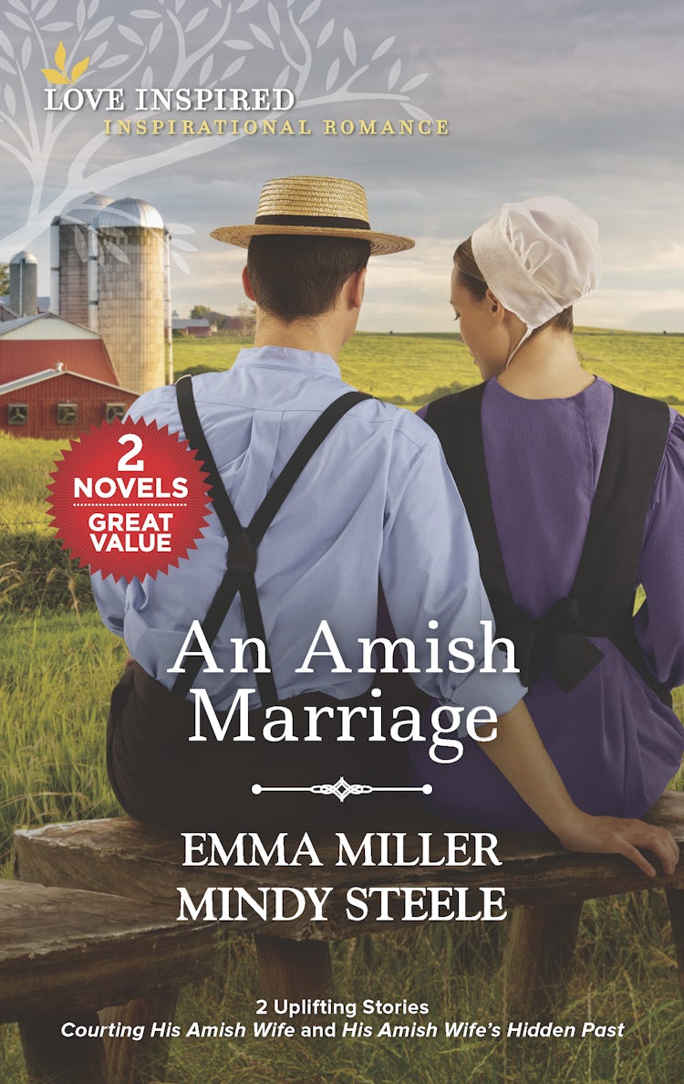 Cover image for An Amish Marriage/Courting His Amish Wife/His Amish Wife's Hidden Past, isbn: 9781867283485