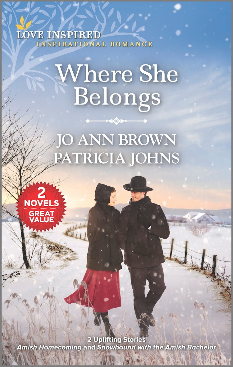 Cover image for Where She Belongs/Amish Homecoming/Snowbound with the Amish Bachelor, isbn: 9781867283553