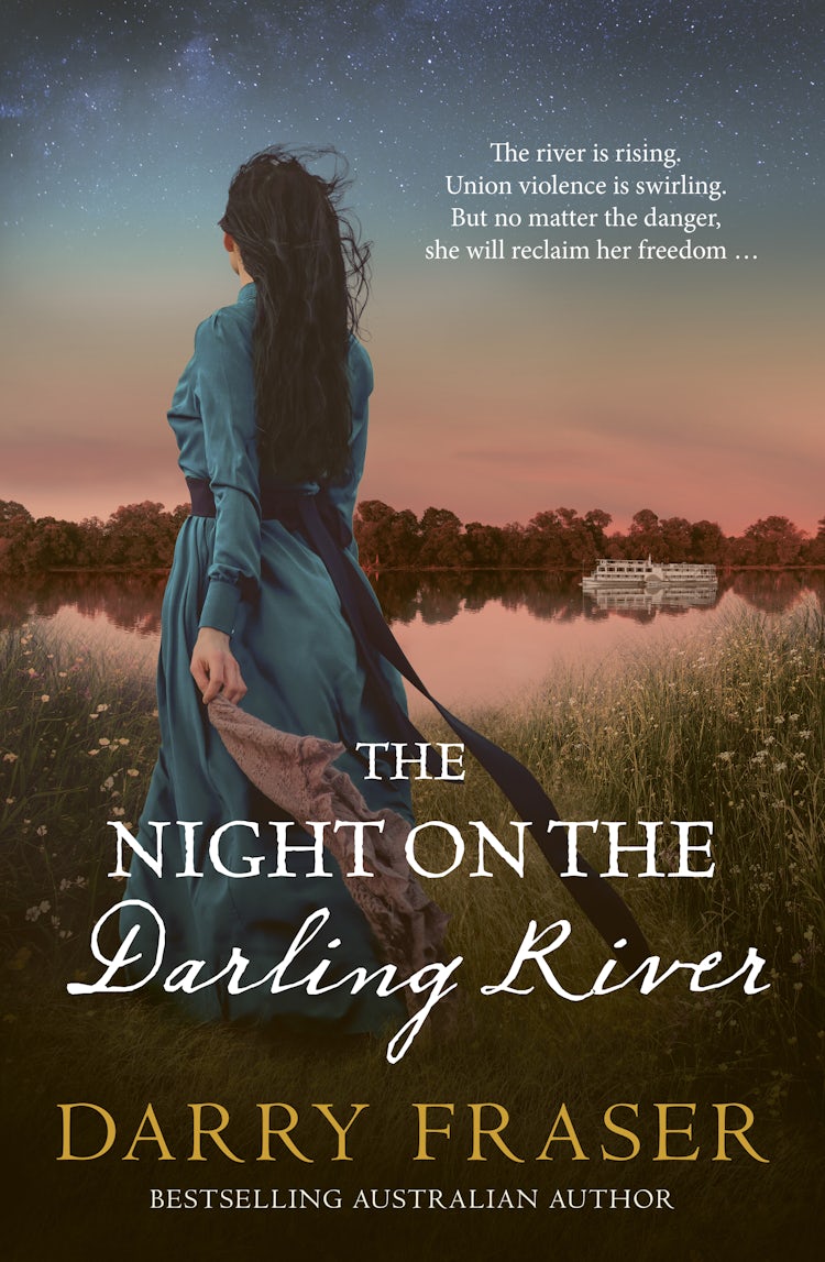 Cover image for The Night on the Darling River: Exciting new historical adventure fiction from a bestselling Australian Author., isbn: 9781867283805