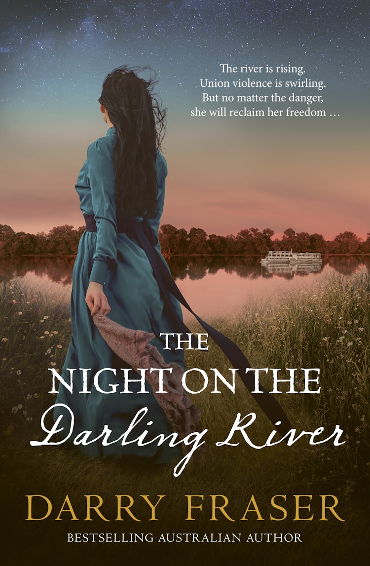 Cover image for The Night on the Darling River: Exciting new historical adventure fiction from a bestselling Australian Author., isbn: 9781867283812